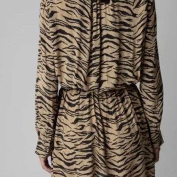 ZADIG & VOLTAIRE RINKA DRESS SIZE L NEW WITH TAGS - Picture 4 of 9